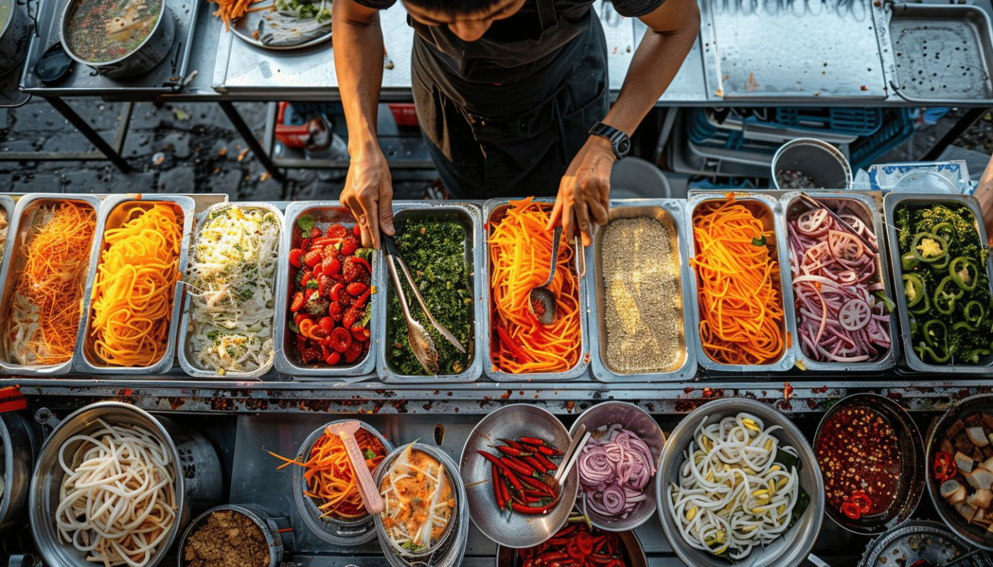 Comment fusionner les cuisines du monde dans un menu de rue